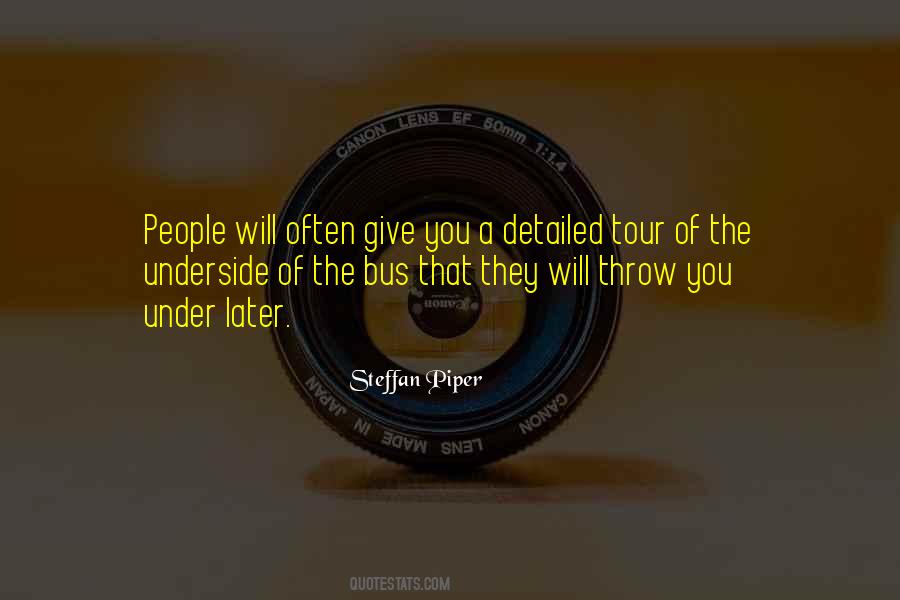 Bus Tour Quotes #1362273