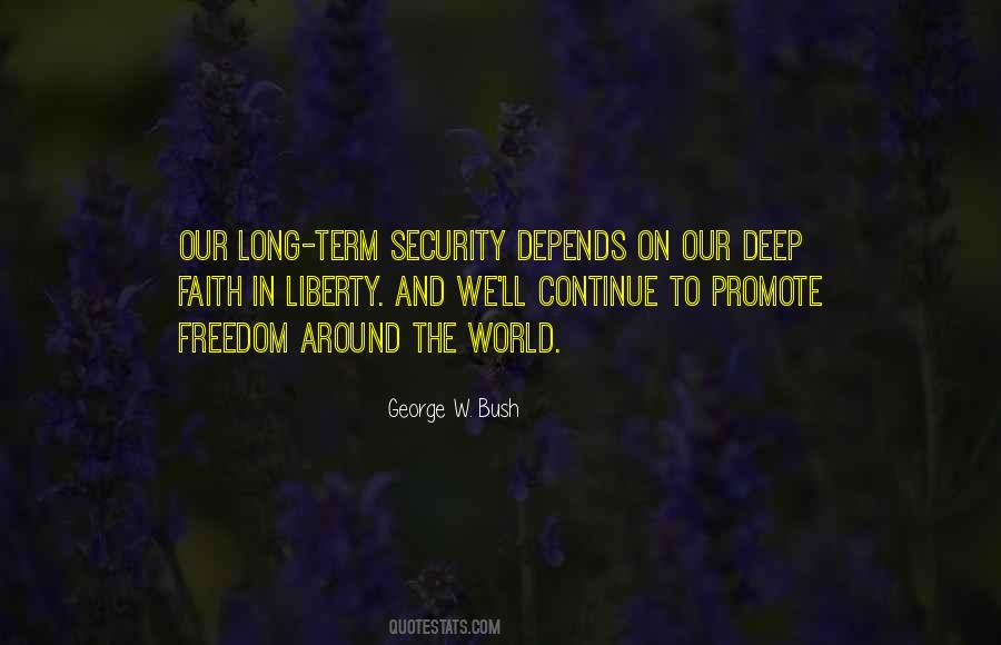 Bush Quotes #29877