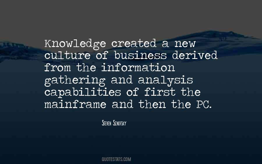 Business And Culture Quotes #16580