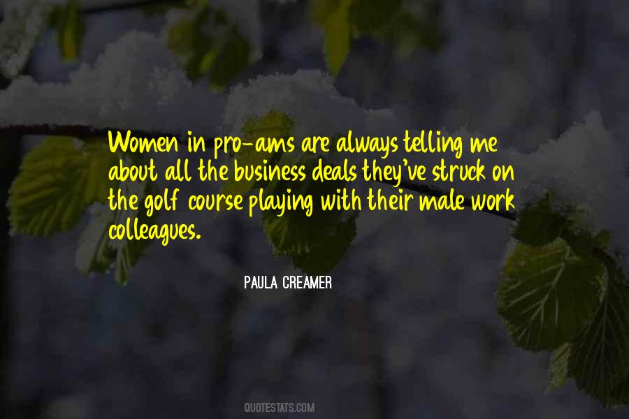 Business And Golf Quotes #1789611