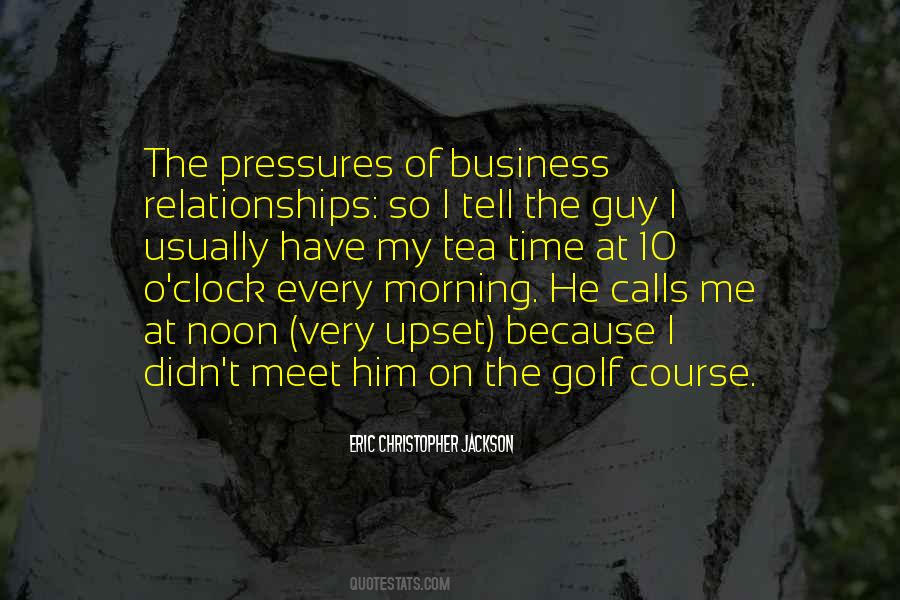 Business And Golf Quotes #49469