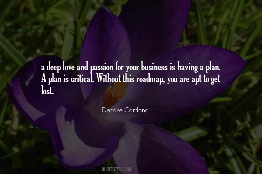 Business And Passion Quotes #1242519