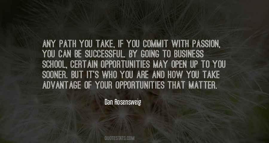 Business And Passion Quotes #1862965