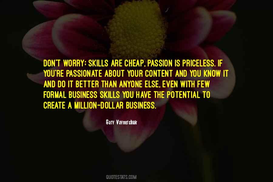Business And Passion Quotes #814830