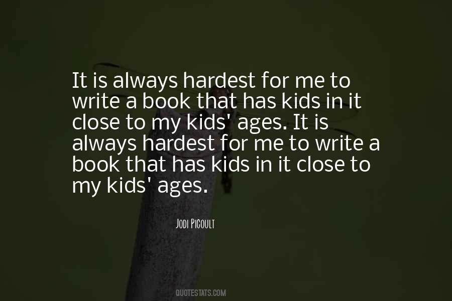 Writing Kids Quotes #314696