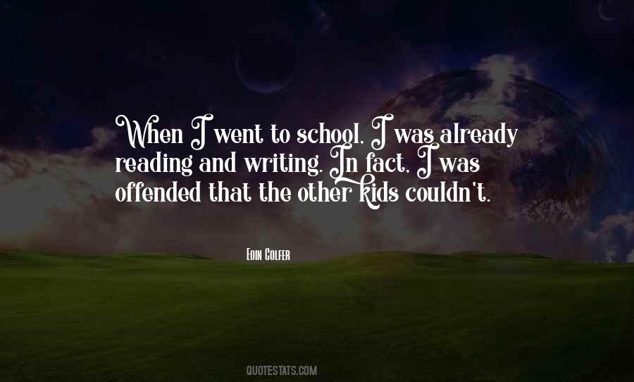 Writing Kids Quotes #376474