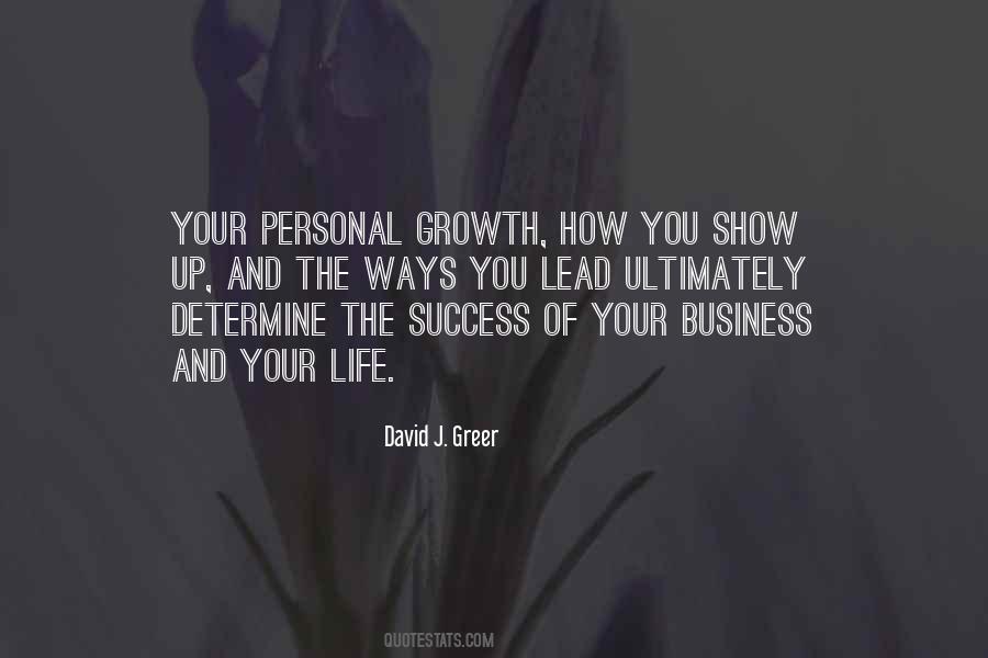 Business And Personal Life Quotes #487758