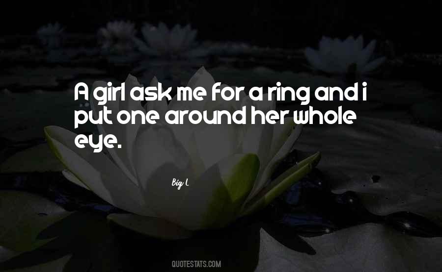Put A Ring On It Quotes #1396570