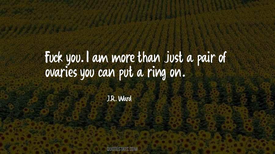 Put A Ring On It Quotes #18392