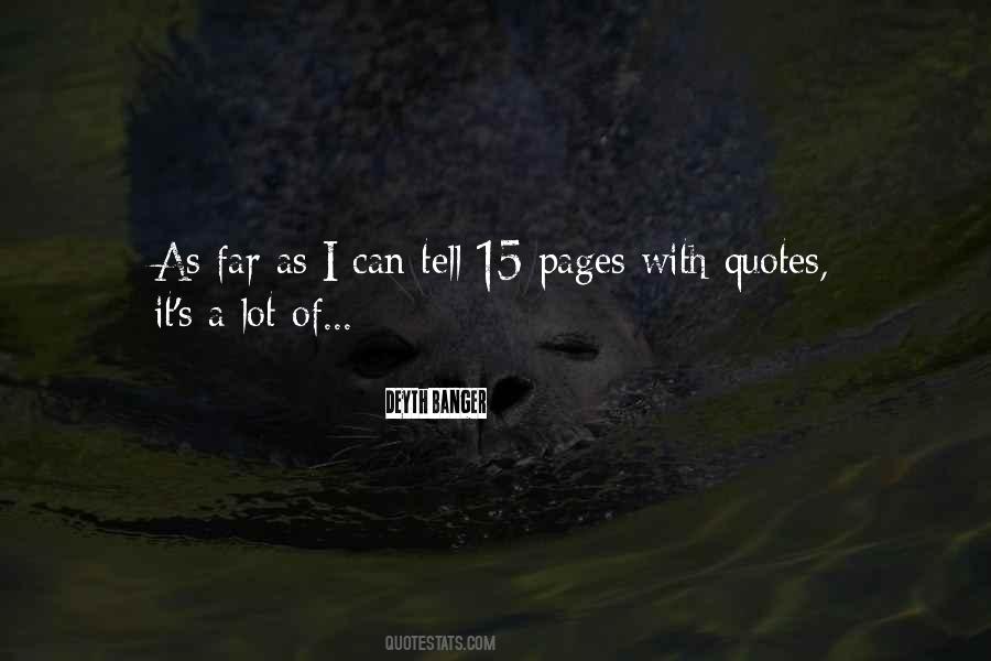 Cutthroats 9 Quotes #854817