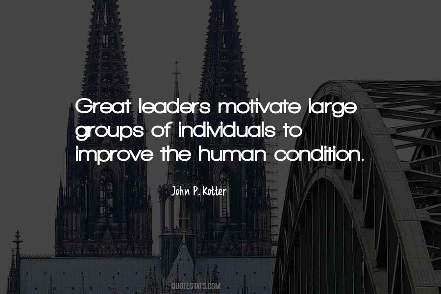 Kotter Leadership Quotes #27385