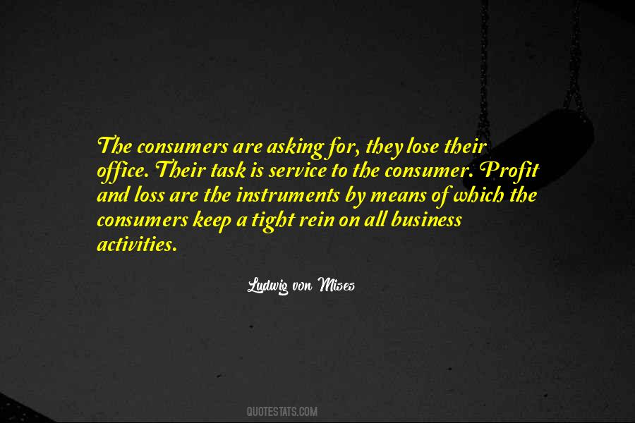 Business Consumer Quotes #1242232