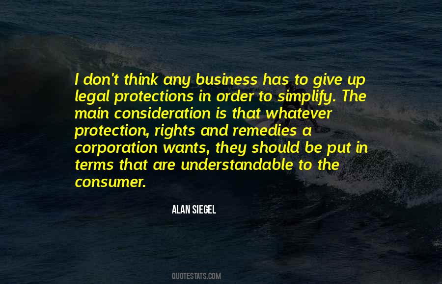 Business Consumer Quotes #1437562