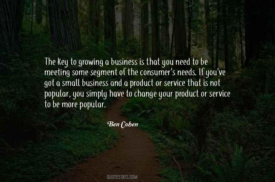 Business Consumer Quotes #246749