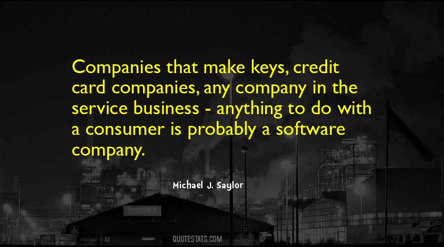 Business Consumer Quotes #494462