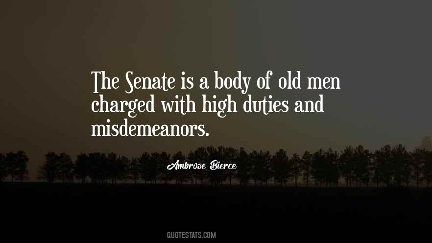 Quotes About The Senate #1000145