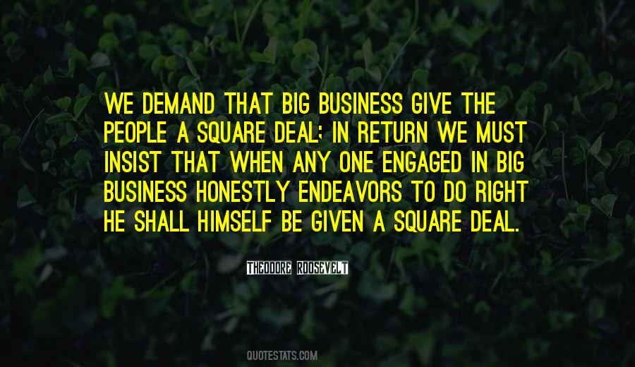 Business Deal Quotes #1024181