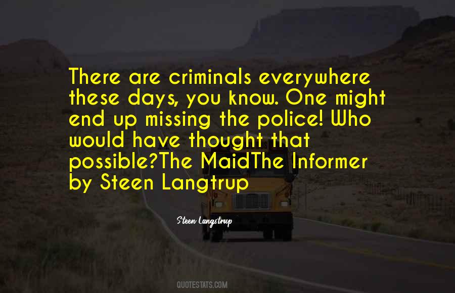 Crime Fiction Crime Quotes #218938