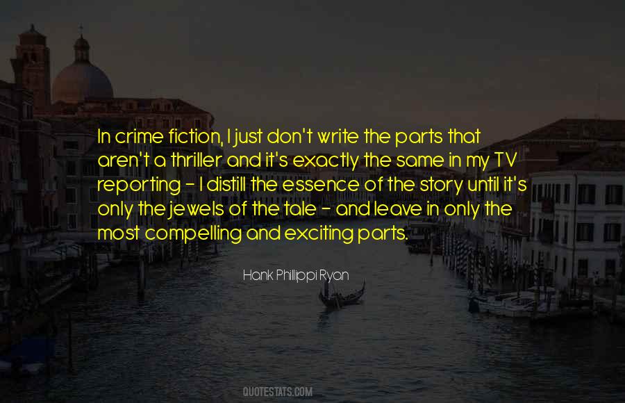 Crime Fiction Crime Quotes #302906