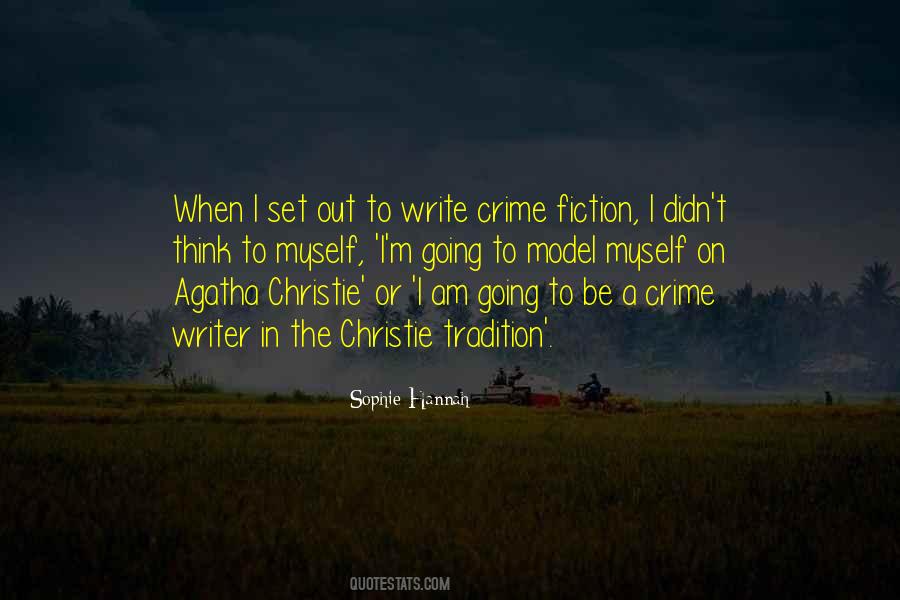 Crime Fiction Crime Quotes #5124