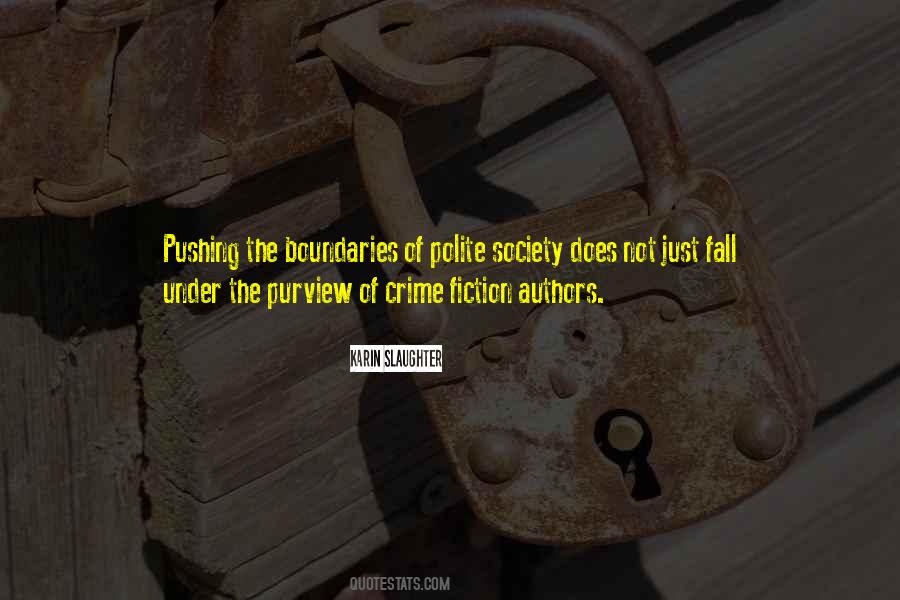 Crime Fiction Crime Quotes #98196