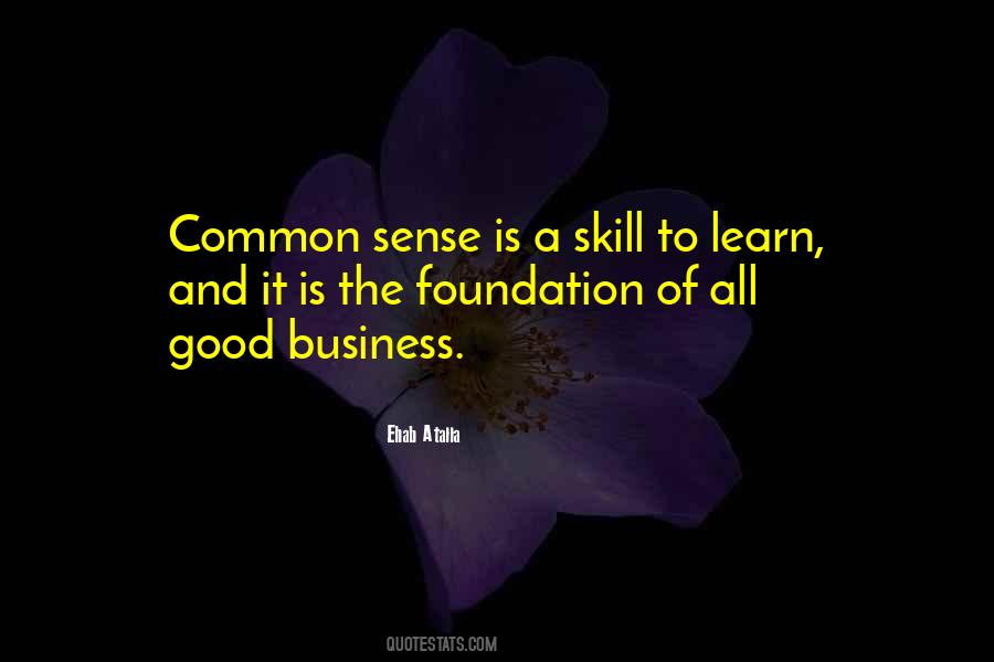 Business Foundation Quotes #803242