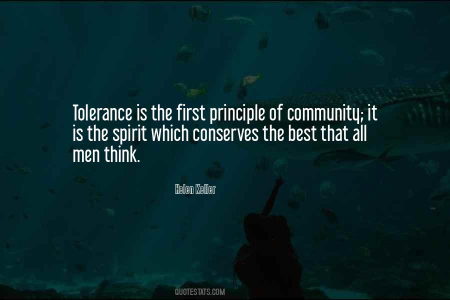Tolerance Vs Acceptance Quotes #310810