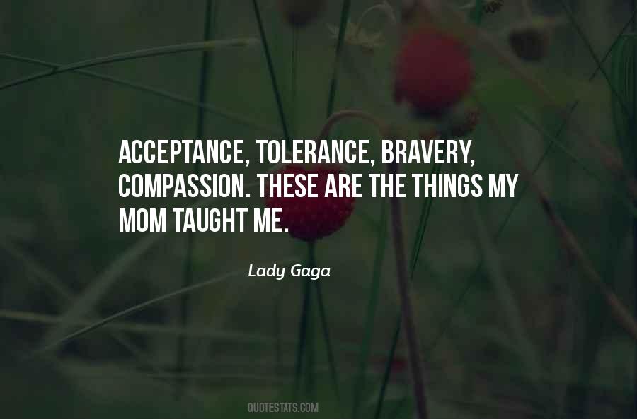 Tolerance Vs Acceptance Quotes #585656