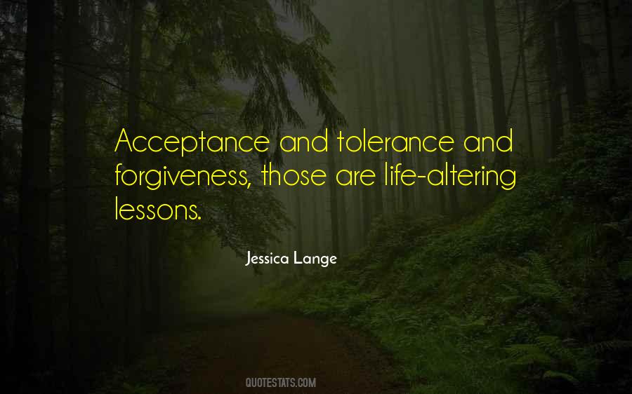Tolerance Vs Acceptance Quotes #76611