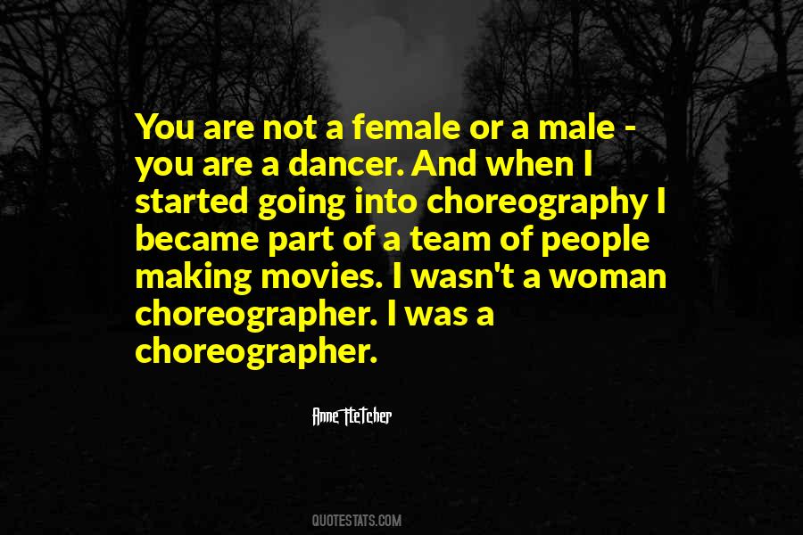 Male Dancer Quotes #391517