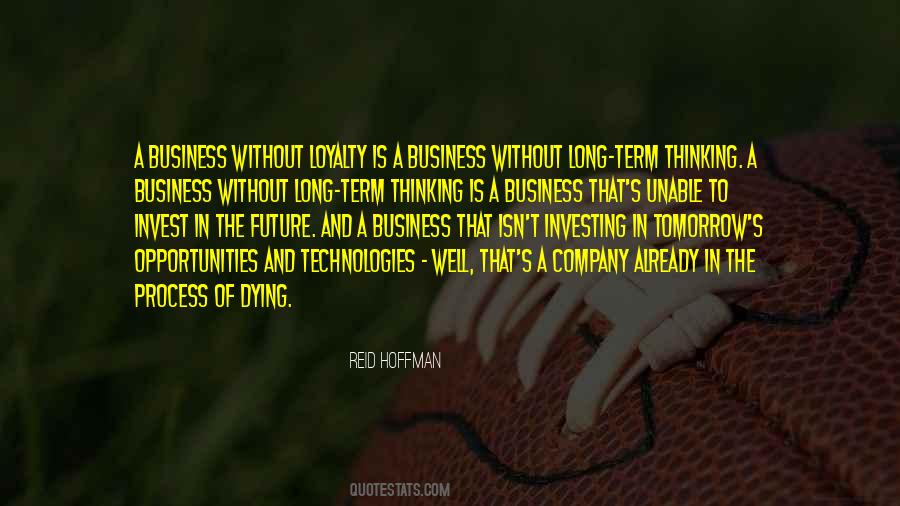 Business In The Future Quotes #1790787