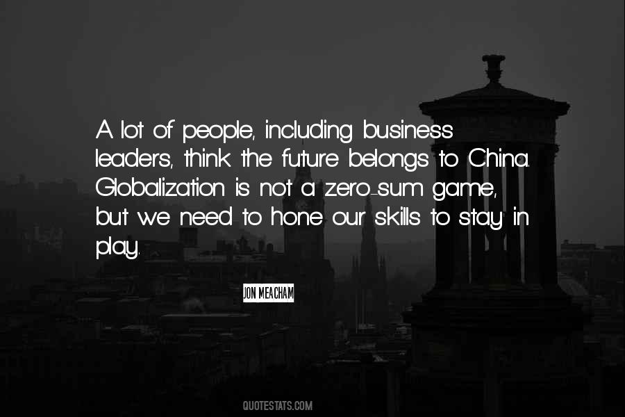 Business In The Future Quotes #370160