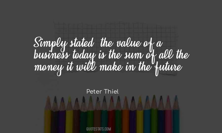 Business In The Future Quotes #394524