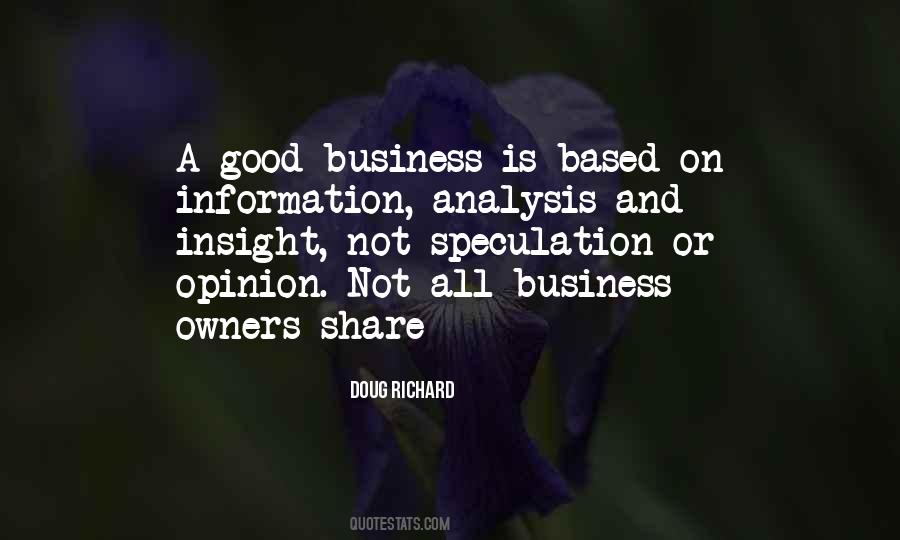 Business Insight Quotes #71968