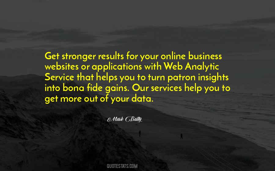 Business Insights Quotes #1004702