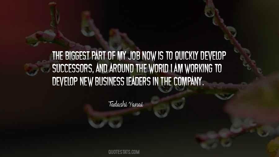 Business Leaders Quotes #1251815