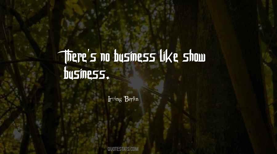 Business Like Quotes #1781665
