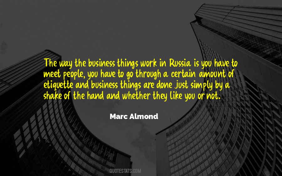 Business Like Quotes #8068