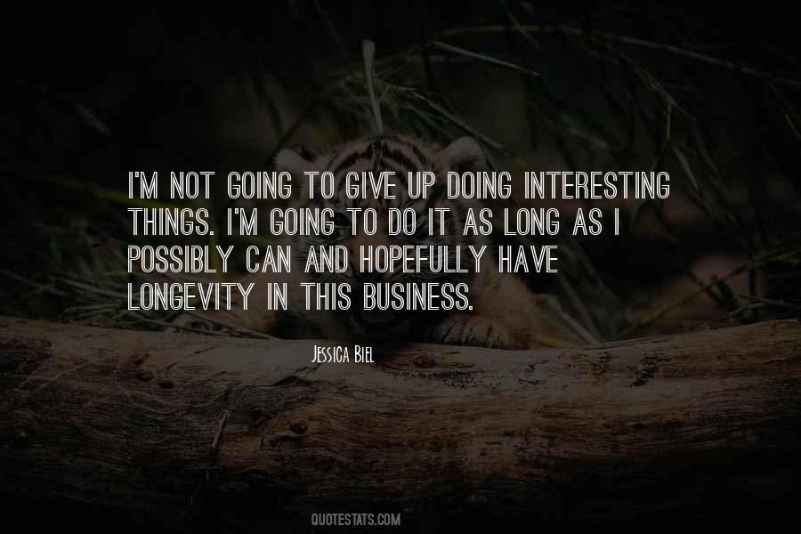 Business Longevity Quotes #1661045