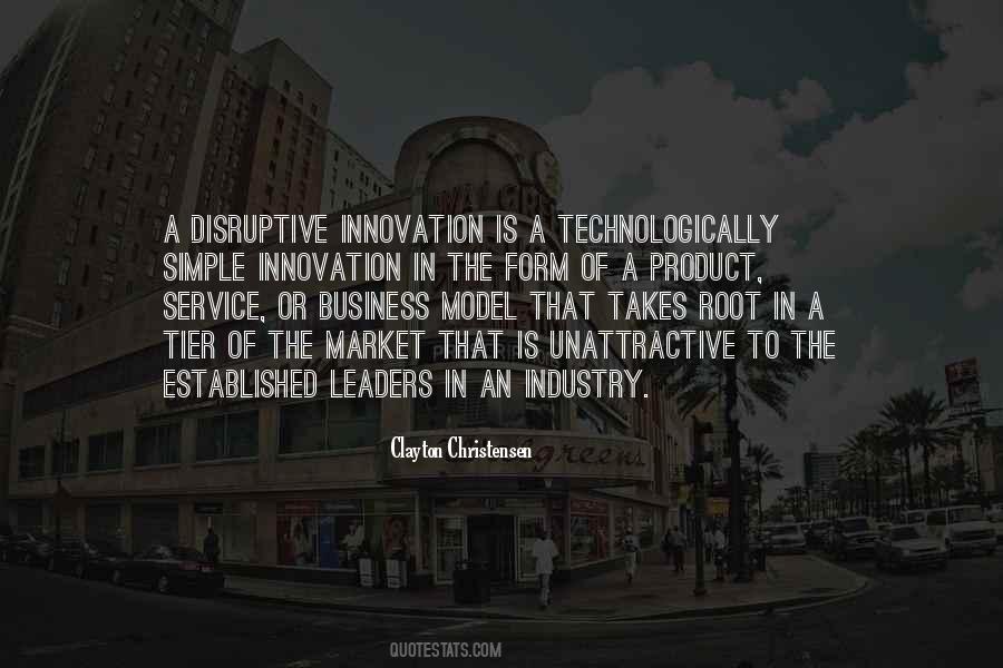 Business Model Innovation Quotes #232321