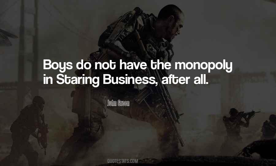 Business Monopoly Quotes #626303