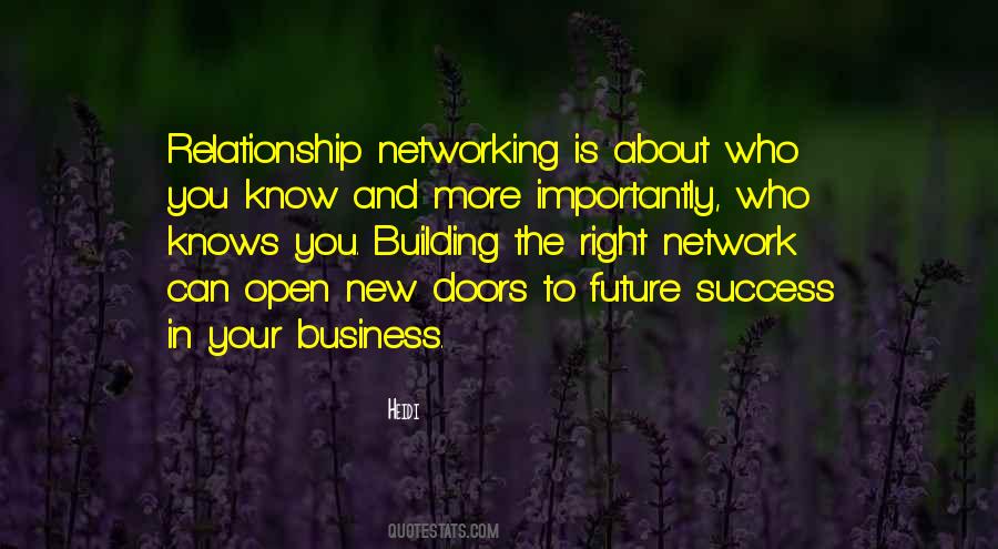 Business Network Quotes #233810