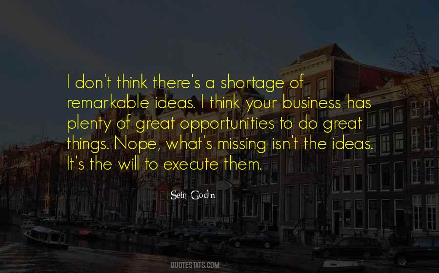 Business Opportunities Quotes #103731