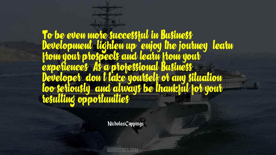 Business Opportunities Quotes #1290531