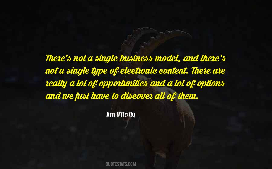 Business Opportunities Quotes #1312573