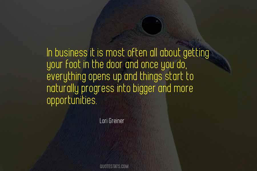 Business Opportunities Quotes #1481719
