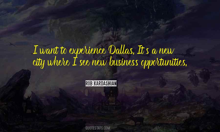 Business Opportunities Quotes #1503447