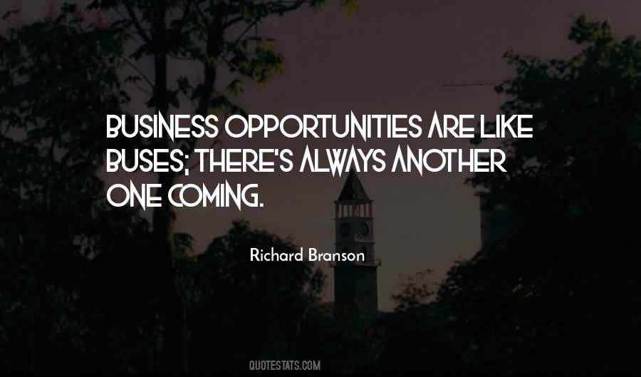 Business Opportunities Quotes #380352