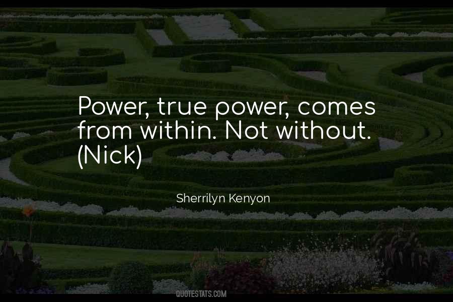 True Power Quotes #759349