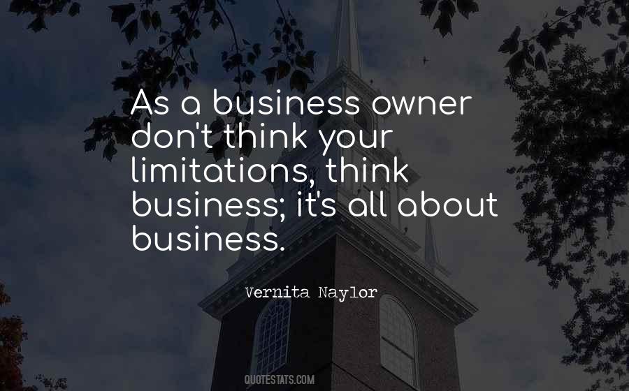 Business Owner Quotes #1307764